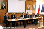 Press conference of the J.J. Strossmayer University and the UPMS