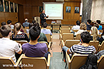 A lecture by Prof. Vitalij Kazin, visiting professor